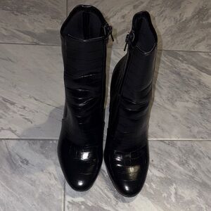 Aldo Black Ankle Boots